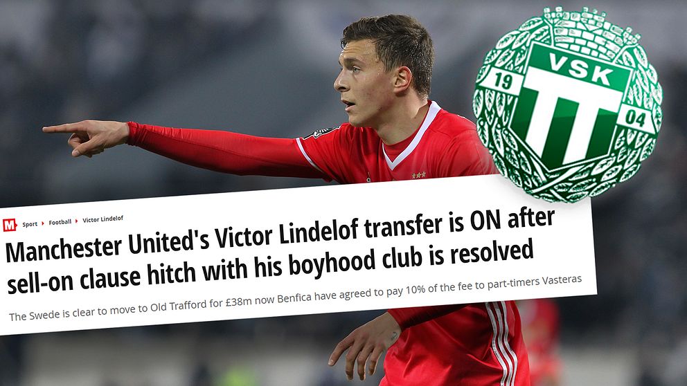 Enligt uppgifter till den brittiska tidningen The Mirror, är Västerås SK och Benfica överens om en vidareförsäljningsklausul som innebär att moderklubben kan få drygt 42 miljoner kronor.