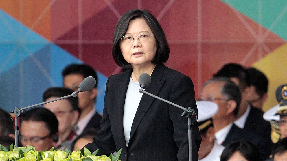 Taiwans president Tsai Ing-Wen.