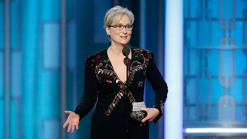 Meryl Streep fick hederpris på galan
