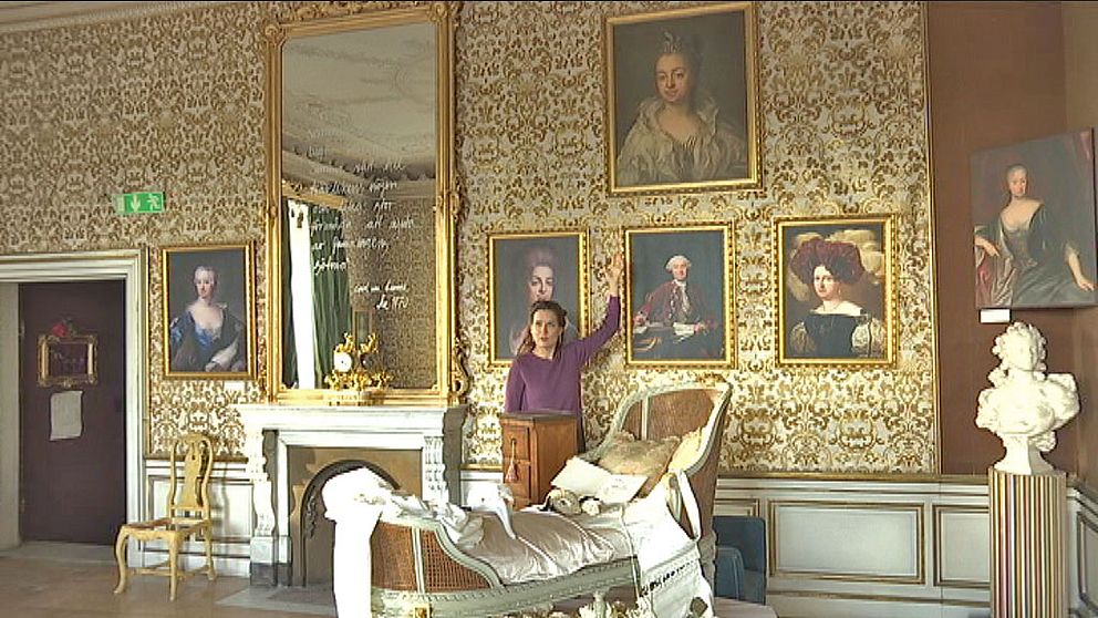 Alexandra von Schwerin vill möblera om i det skånska porträttgalleriet