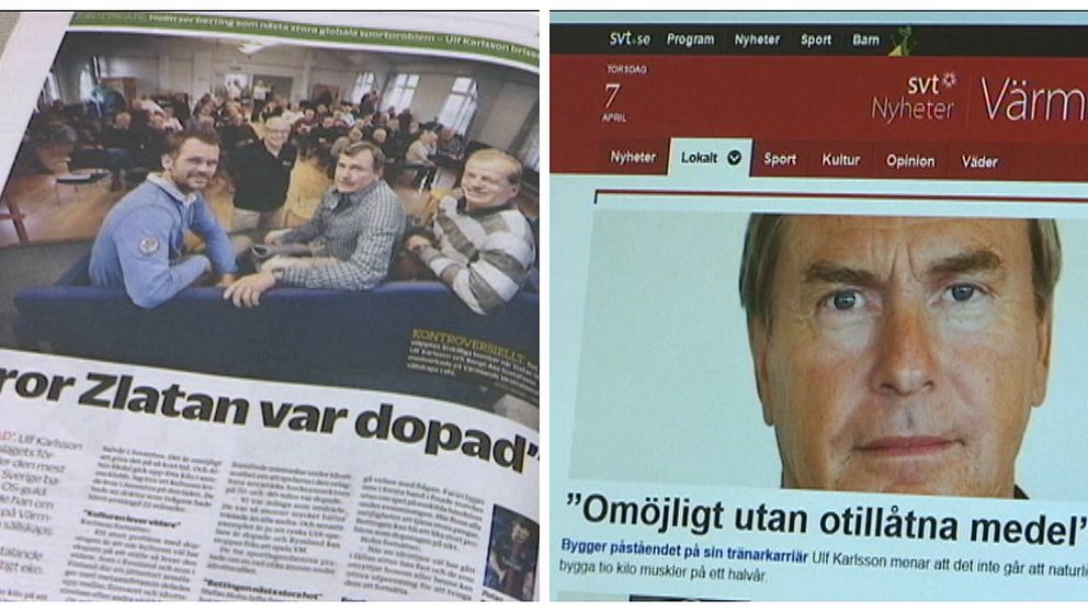 Artiklar från NWT och SVT Nyheter Värmland