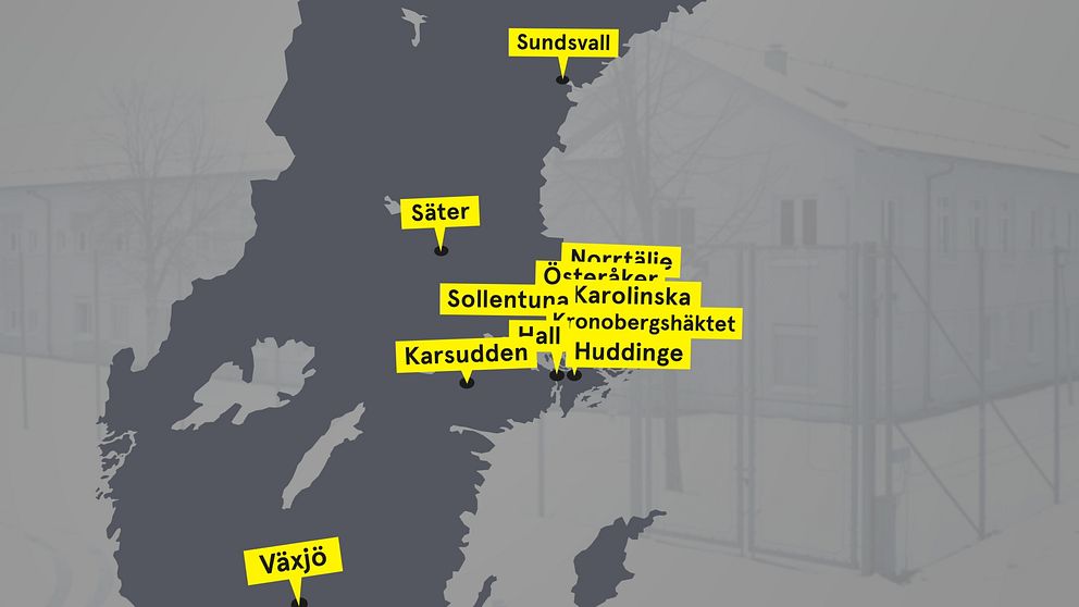 Kader Bencheref roterar runt på Kriminalvårdens tyngsta anstalter och häkten.