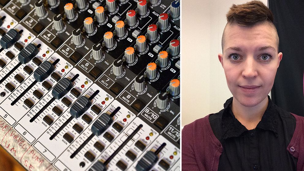 Mixerbord och Aila Stefansdotter-Franck