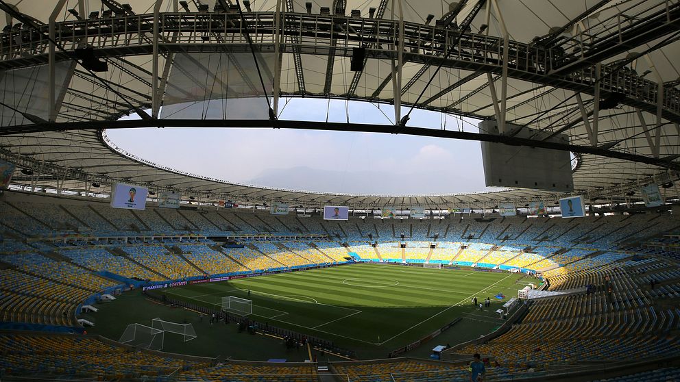 En av världens mest klassiska fotbollsarenor Maracanã-stadion i Brasilien håller på att förfalla.