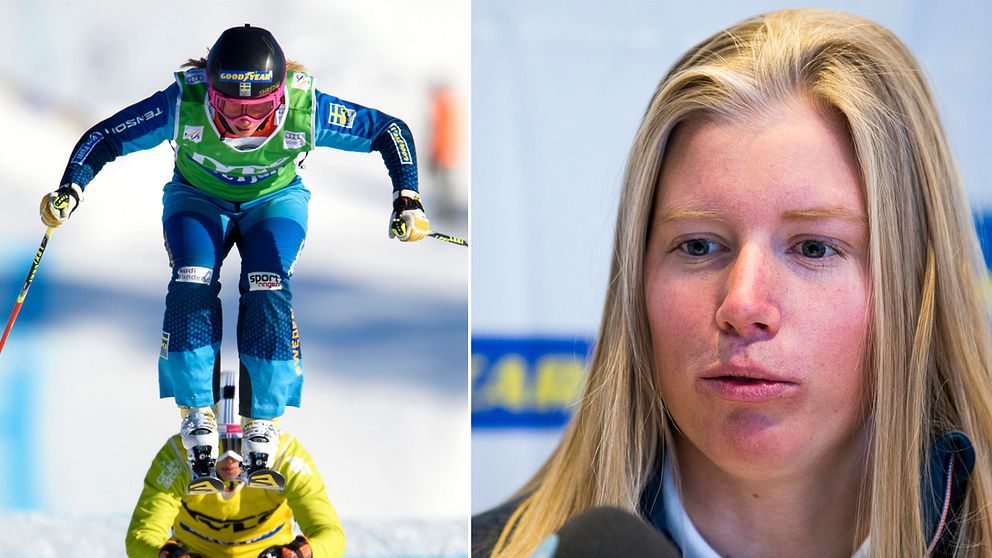Sandra Näslund är tillbaka efter kraschen.