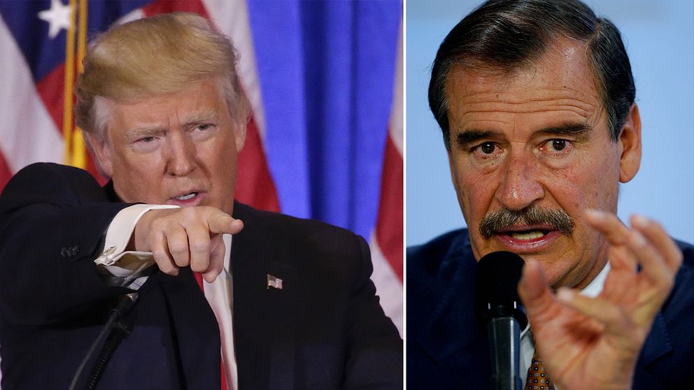 Donald Trump och Vicente Fox Quesada