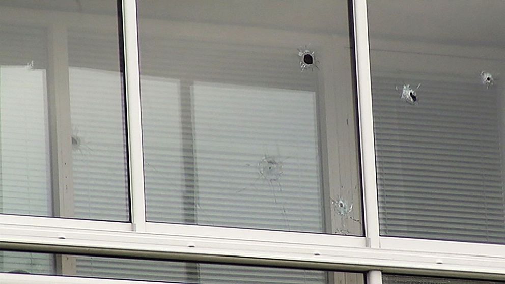 Skott mot lägenhet på Professorsgatan i Malmö