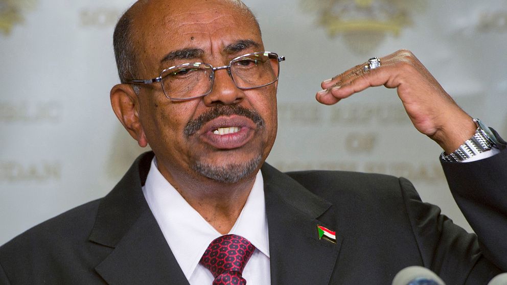 Sudans president Omar al-Bashir. Arkivbild.
