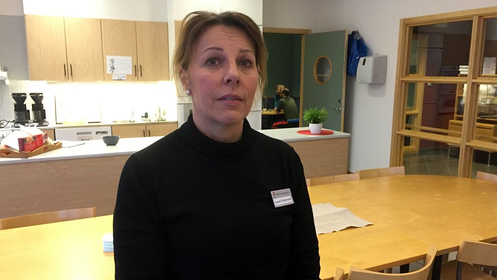 Annelie Widstrand, rektor för Adolfsbergsskolan i Örebro.
