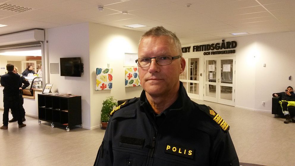 Polisområdeschef i Västerås Per Ågren