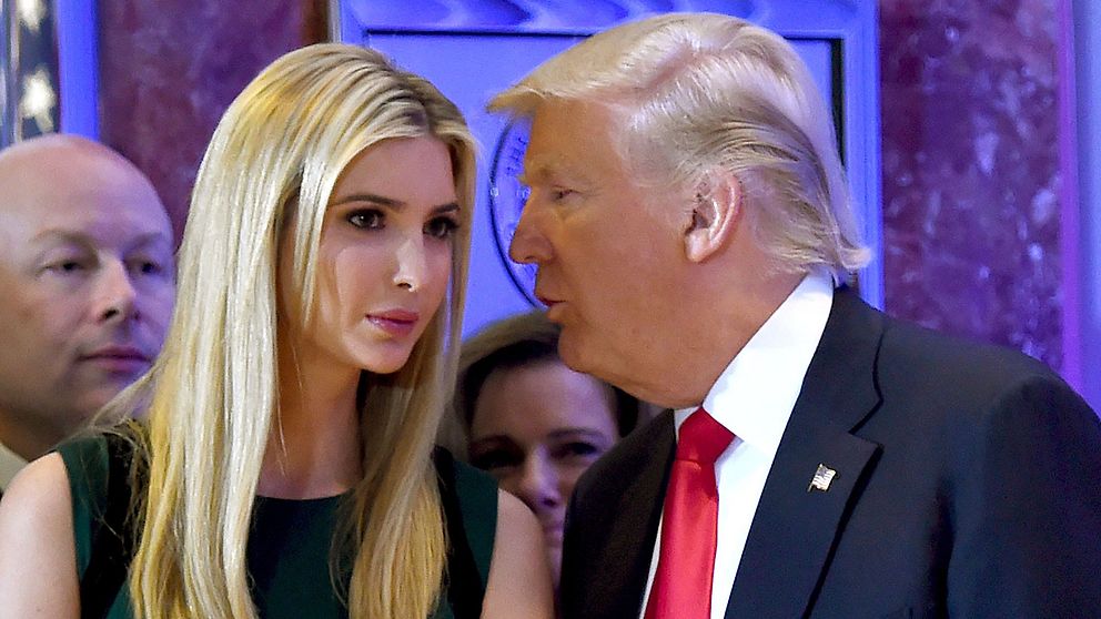 Donald Trump och dottern Ivanka