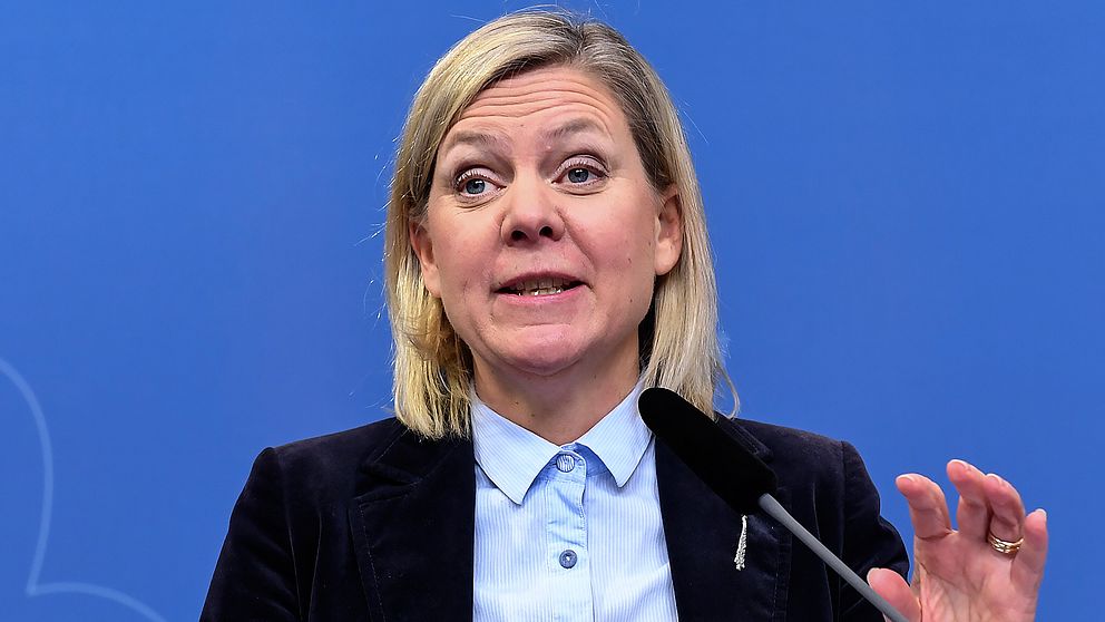 Finansminister Magdalena Andersson (S)