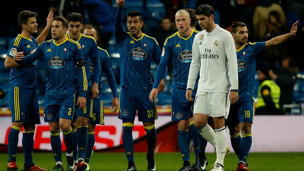 Celta Vigo besegrade Real Madrid i spanska ligacupen.