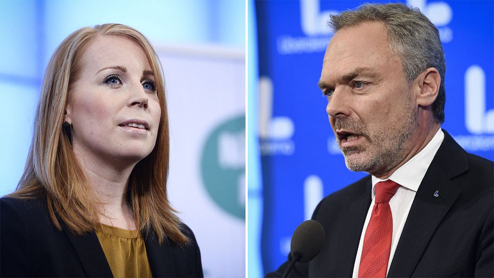 Annie Lööf och Jan Björklund.