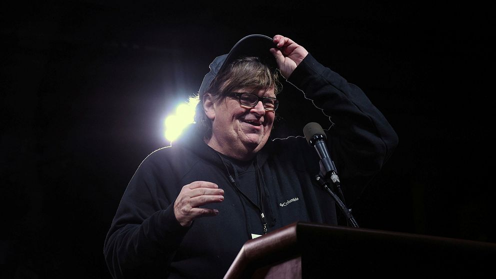 Michael Moore arrangerade protesten.