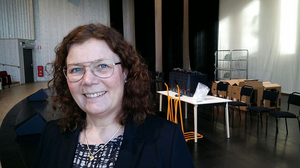 Marie Reifelton, ansvarig för scenkonst på Sjöängen i Askersund.