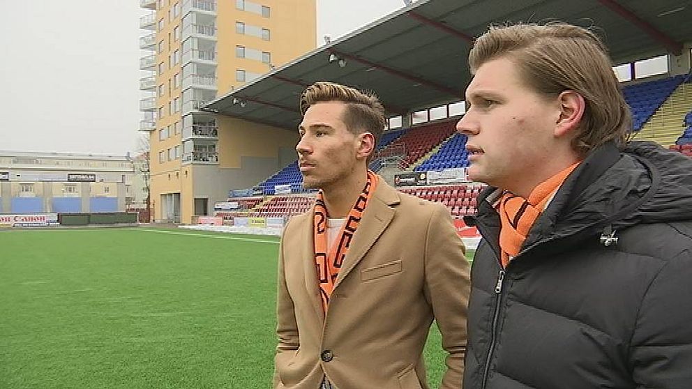 AFC Eskilstuna support, Gustav Oskarsson, Tim Ekstrand