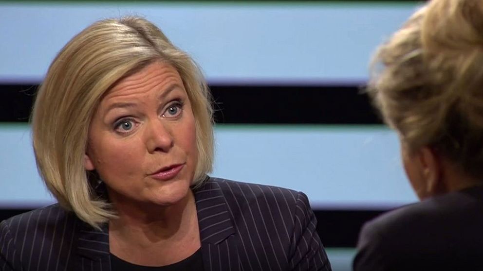 Finansministern Magdalena Andersson (S).