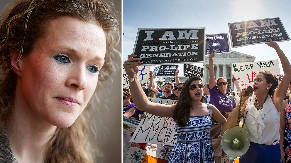 Småländska barnmorskan Ellinor Grimmark har stöd av amerikanska organisationen ADF.