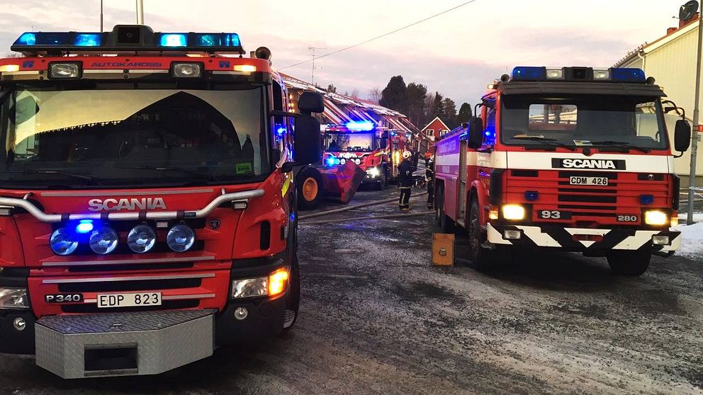 räddningstjänst, brandbilar