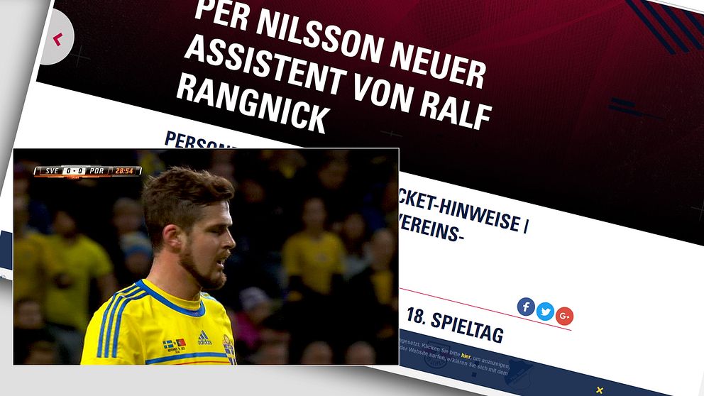 Leipzig presenterade nyheten idag på sin hemsida – Nilsson blir nu assisterande sportchef under Ralf Rangnick.