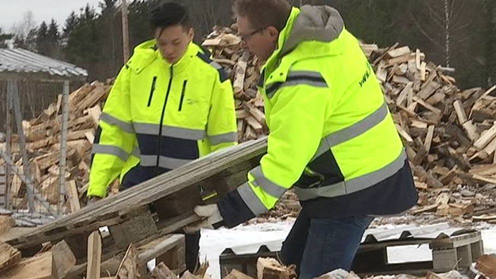 Håkan er ensamkommande jobb