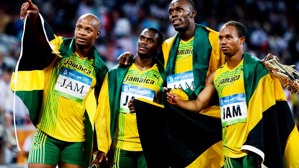 Usain Bolt blir av med ett OS-guld.