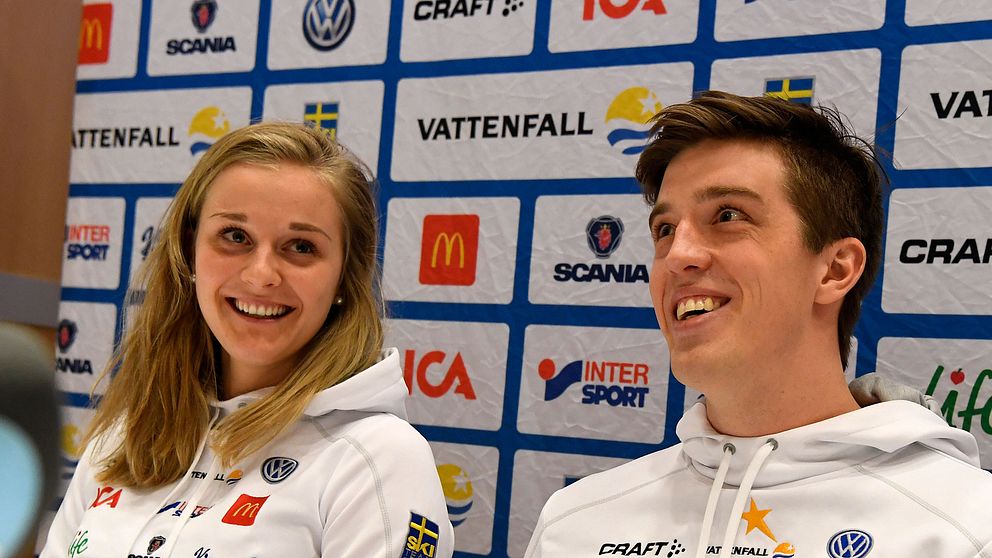 Stina Nilsson och Calle Halfvarsson
