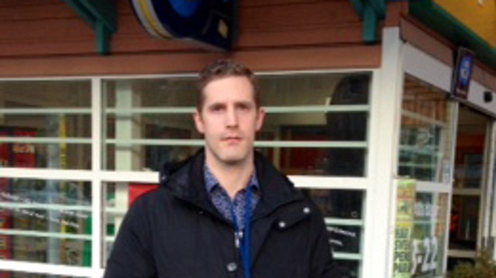 Andreas Pettersson, säkerhetsansvarig vid Coop.