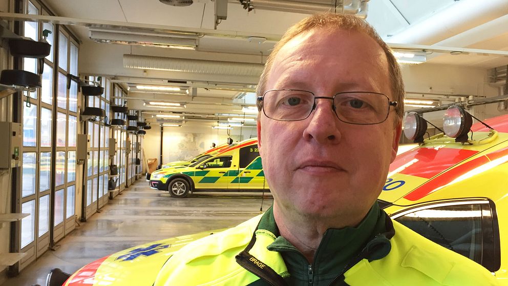 Hans Nilsson, skyddsombud och ambulanssjuksköterska i Örebro