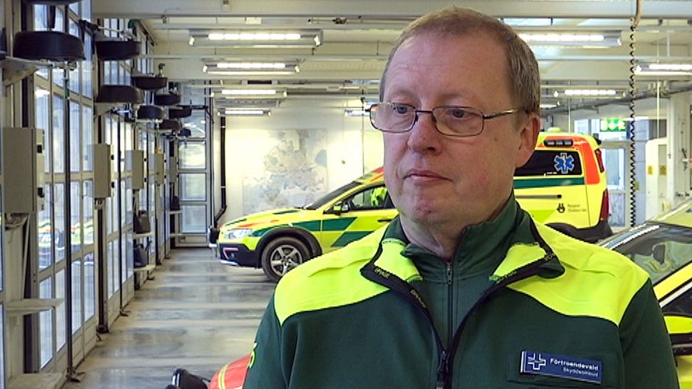 Hans Nilsson, skyddsombud och ambulanssjuksköterska i Örebro.