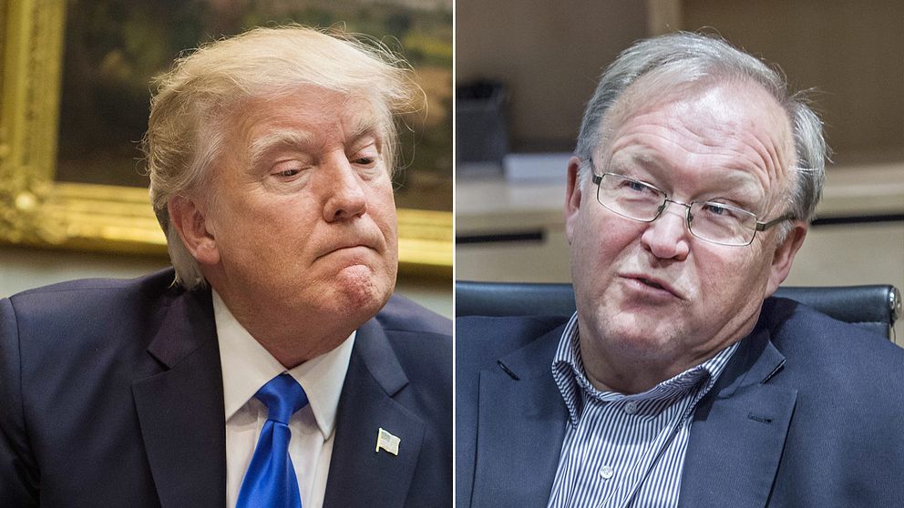 Donald Trump och Göran Persson