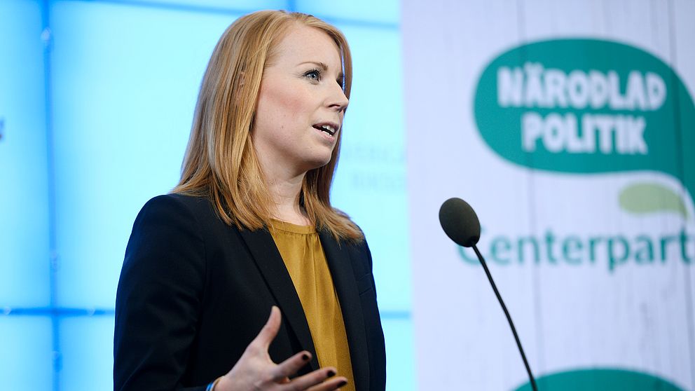 Centerpartiets ledare Annie Lööf inledningstalar vid partiets kommundagar som inleds i dag.