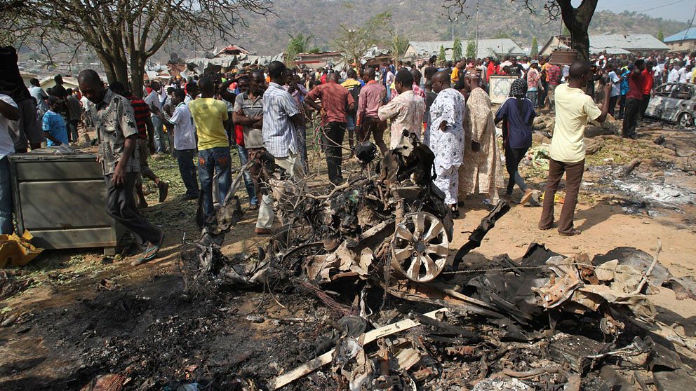 Attentat mot kyrka i Nigeria 2011