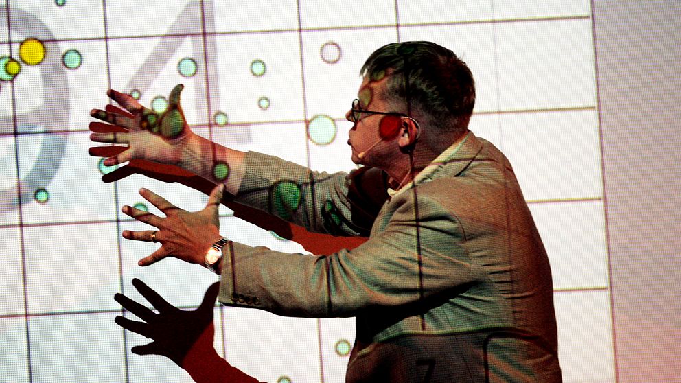 Professor Hans Rosling var känd för sina visualiseringar av utveckling i världen.