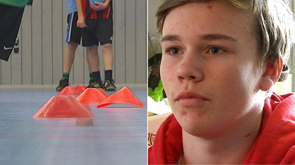 Idrotten är viktig för 14-årige Robin Anklev.