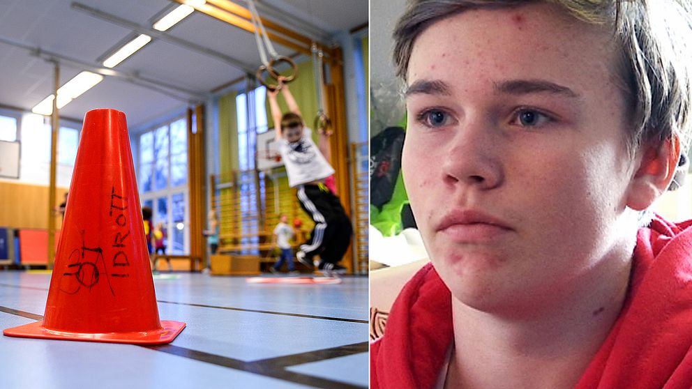 Idrotten är viktig för 14-årige Robin Anklev.