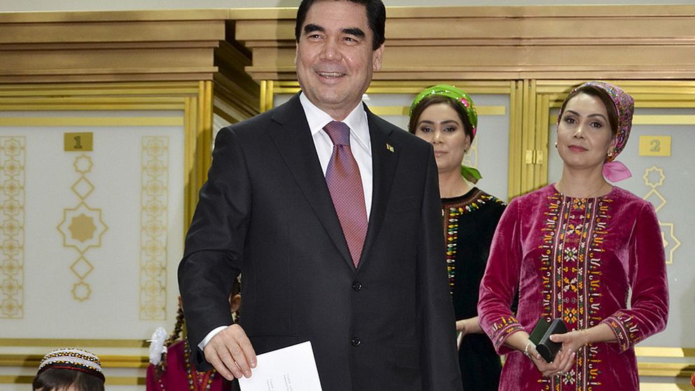 Turkmenistans ledare Gurbanguly Berdymuchamedov