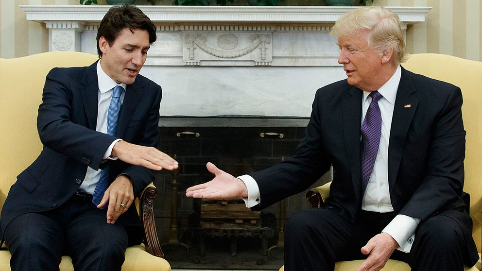 Trump och Trudeau