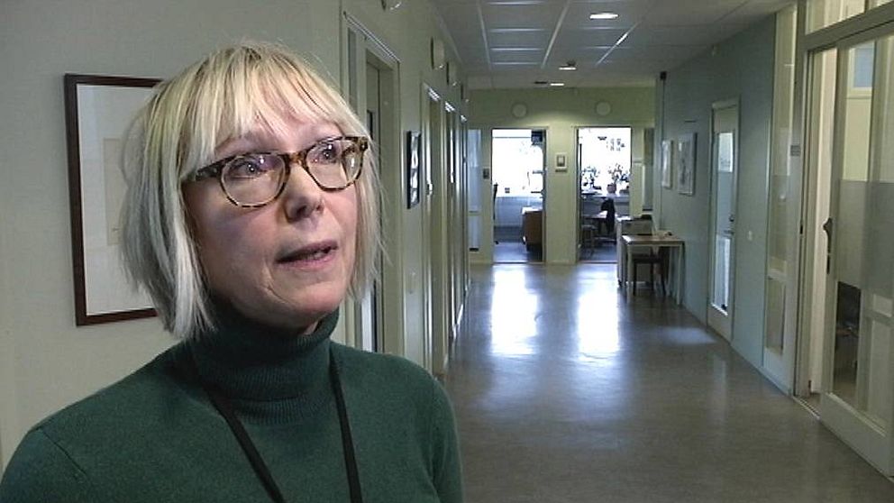 Tina Ersson, chef på Arbetsförmedlingen i Visby.
