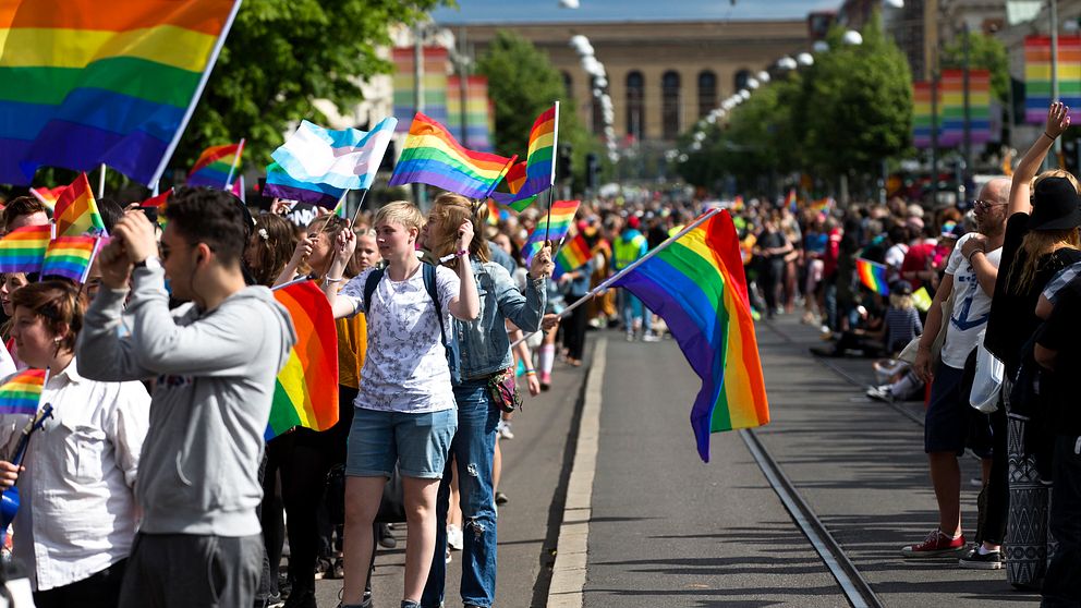 Pride paraden Göteborg
