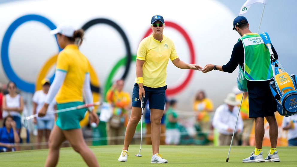 Anna Nordqvist slutade delad elva vid OS-golfen i Rio de Janeiro.