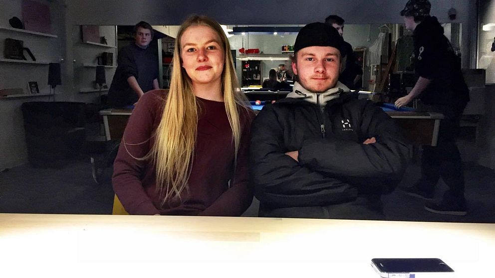 Tyra Andersson och Filip Vihtari