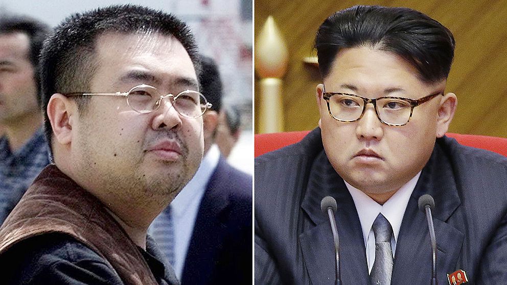 Kim Jong-Nam och Kim Jong-Un