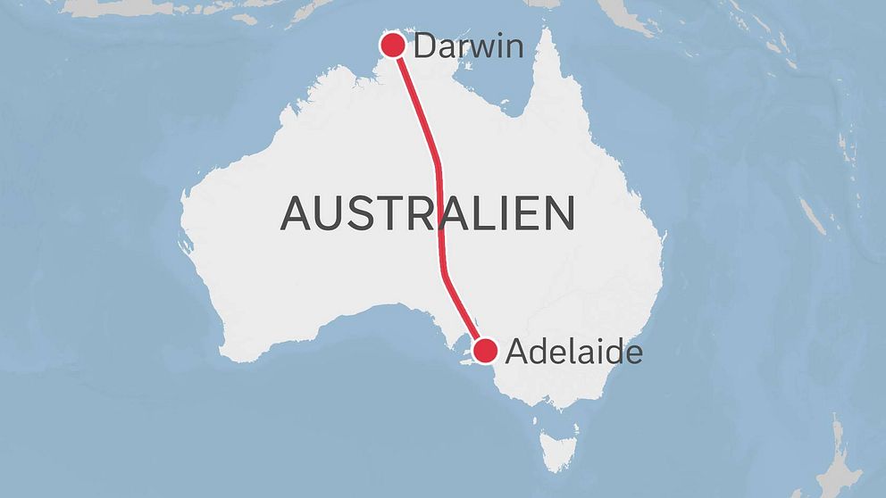 Australienkarta