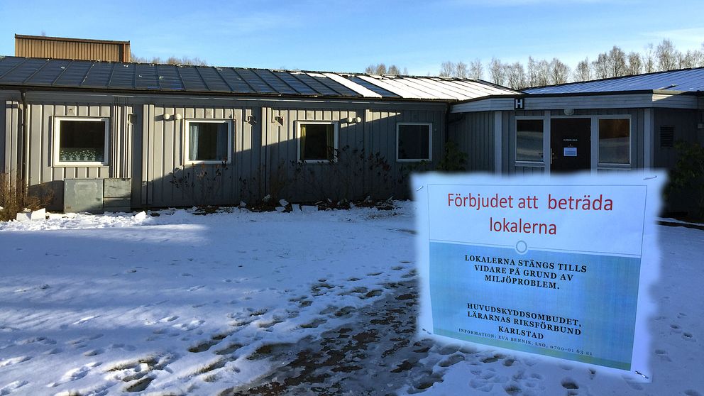 En paviljong på Nobelgymnasiet stängdes i dag på grund av akuta mögelproblem. Redan i december stängdes delar av lokalen av men undervisningen fortgick i de övriga delarna ända fram till i dag.