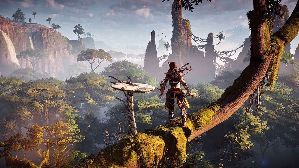 Horizons öppna värld hämtar sin inspiration från spel som Far Cry, Assassin's Creed och Red Dead Redemption.