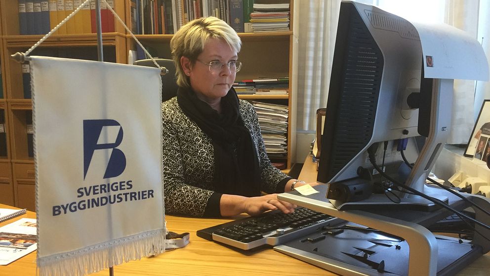 Annika Almeen, lokalchef på Sveriges Byggindustrier i Örebro.