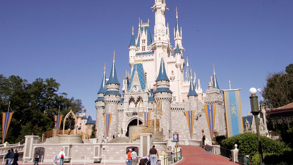 Disneyworld i Florida är ett populärt turistmål.