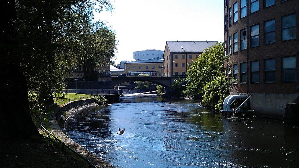 Motala ström i Norrköping.